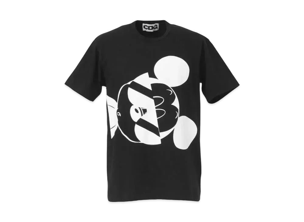 CDG x DISNEY LIMITED TEE "Black"
