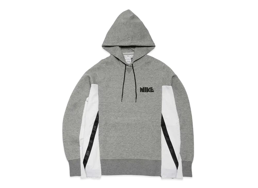 Sacai x Nike NRG Pullover Hoodie "Dark Grey Heather"