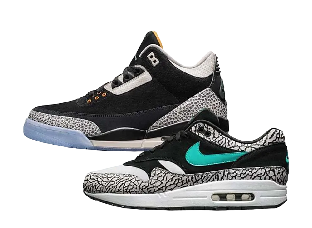 atmos × Nike Air Jordan 3 Retro & Air Max 1 "atmos Pack"