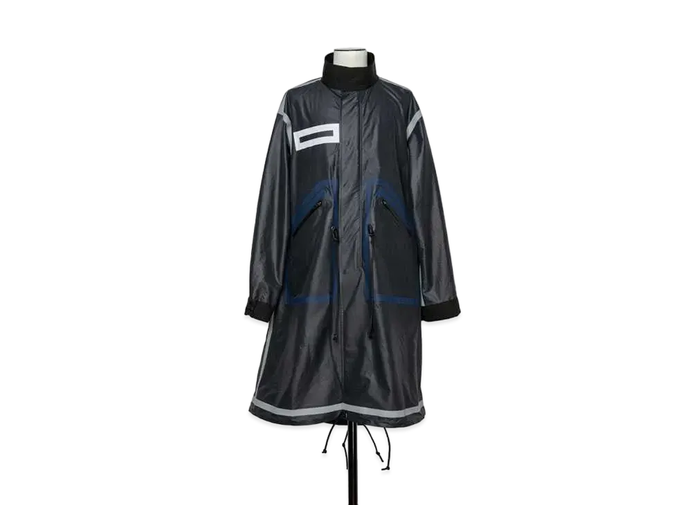 sacai x CLOT Reversible Coat "Black"