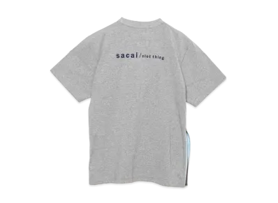sacai x CLOT T-Shirt "Grey"