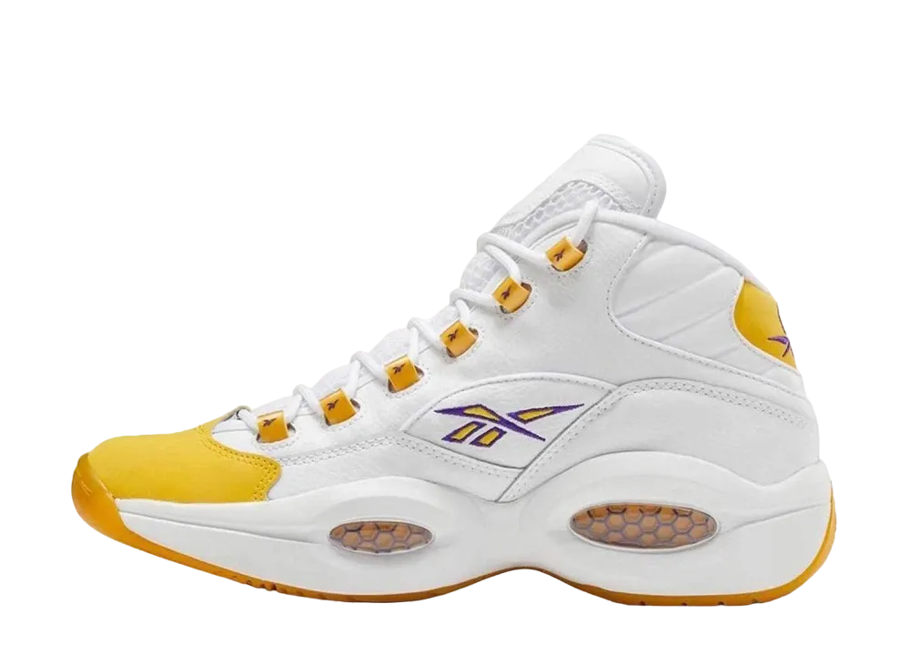 Reebok Question Mid "Yellow Toe"