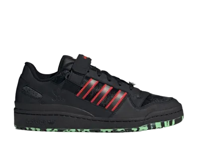 adidas Forum Low "Core Black/Cherry Red/Glory Mint"
