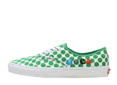 Moca × Vans Authentic "Green Multi"