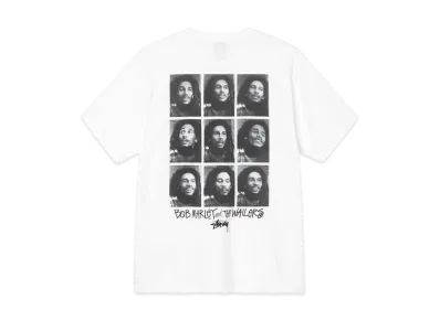 Stussy BOB FRAMES TEE "White"