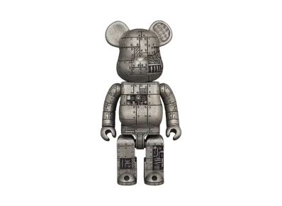 Bearbrick ROYAL SELANGOR STEAMPUNK IRON BRIGHT