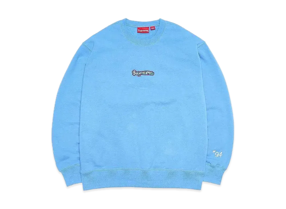 Supreme Gonz Logo Crewneck "Blue"