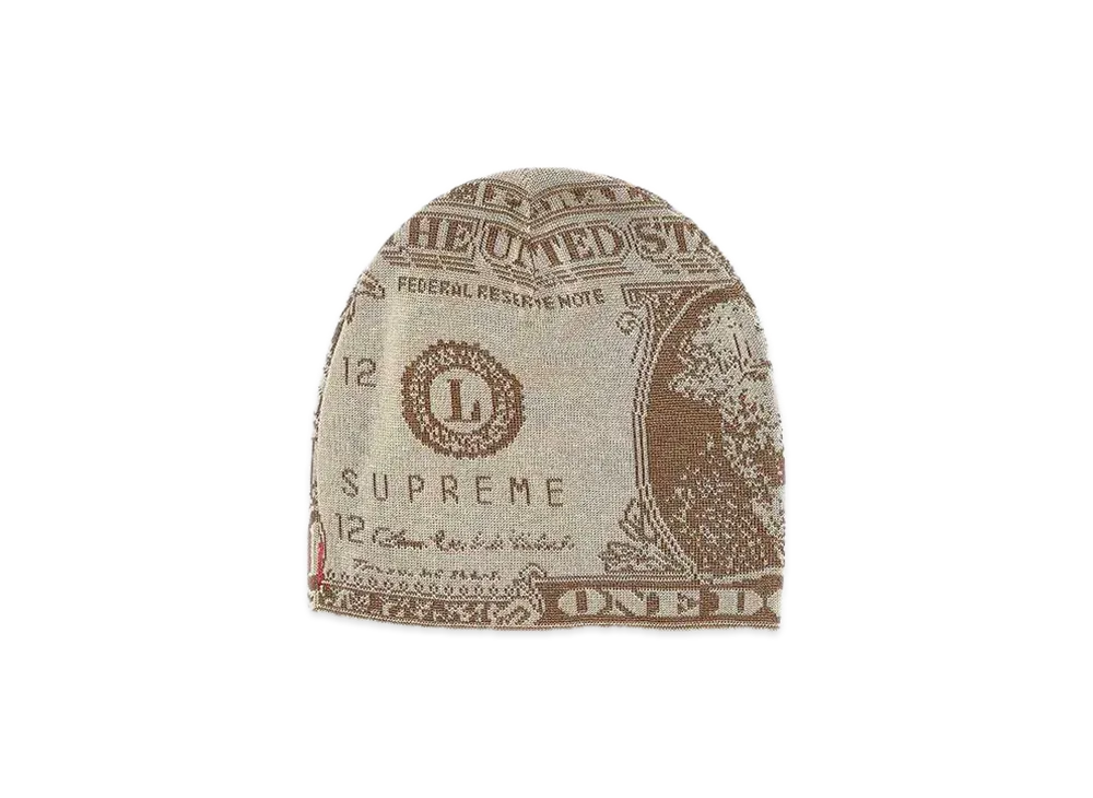 Supreme Dollar Beanie "Tan"