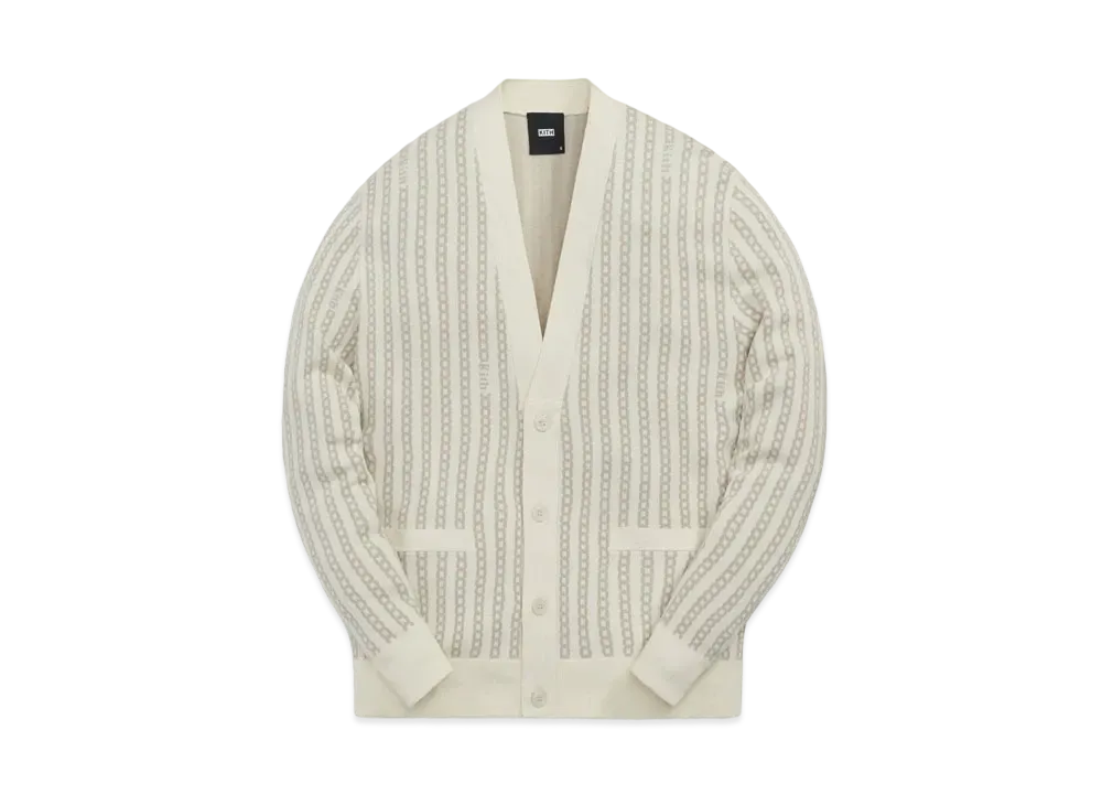 Kith Chain Link Tilden Cardigan "Sandrift"