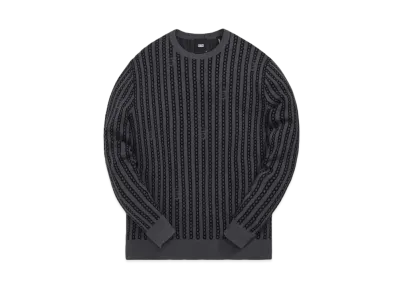 Kith Chain Link Tilden Sweater "Shadow"