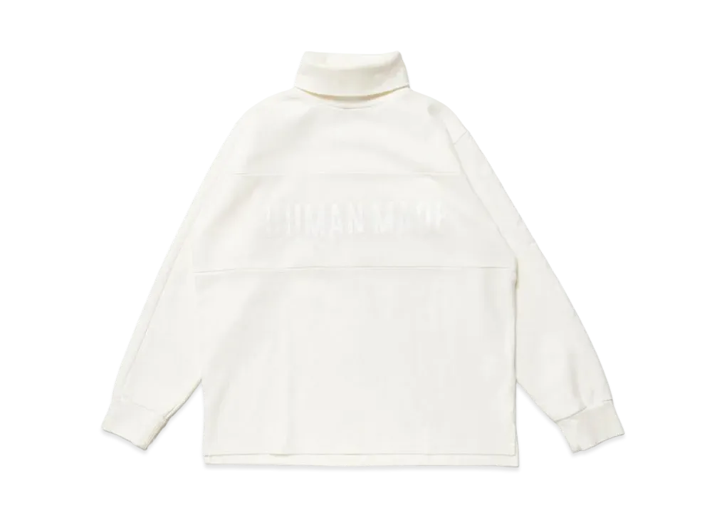 HUMAN MADE TURTLENECK LONG-T "White"