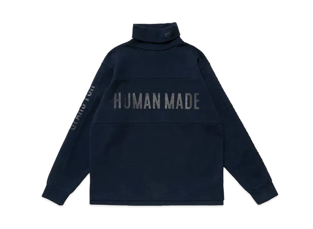 HUMAN MADE TURTLENECK LONG-T "Navy"