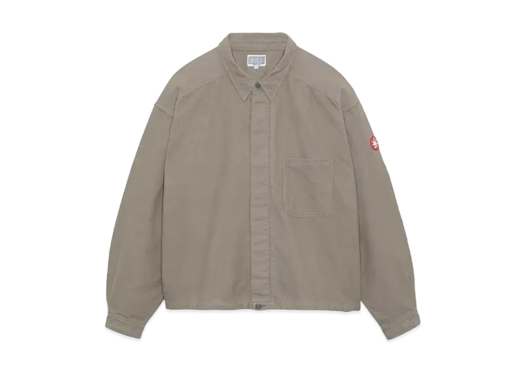 Cav Empt (C.E) COTTON SHORT SHIRT JACKET "Grey"