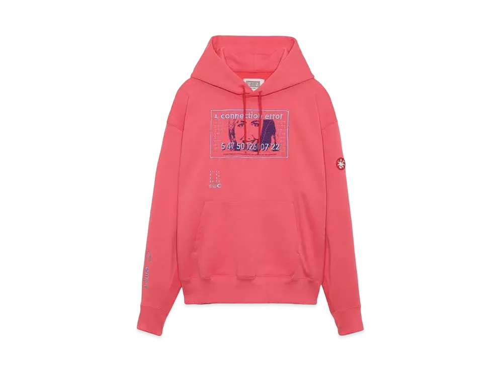 Cav Empt (C.E) CONNECTION ERROR POLY HOODY "Red"