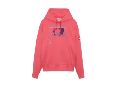 Cav Empt (C.E) CONNECTION ERROR POLY HOODY "Red"