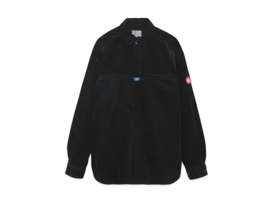 Cav Empt (C.E) OVERDYE CORD DESIGN BIG SHIRT "Black"