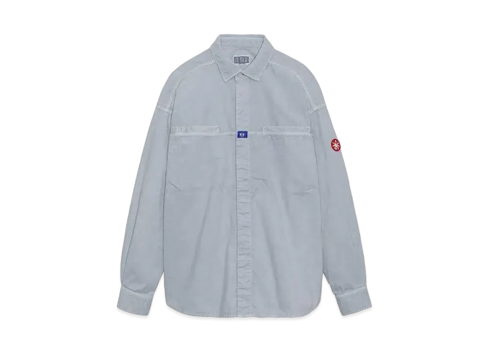 Cav Empt (C.E) OVERDYE CORD DESIGN BIG SHIRT "Grey"