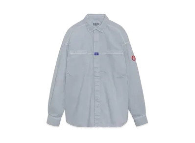Cav Empt (C.E) OVERDYE CORD DESIGN BIG SHIRT "Grey"