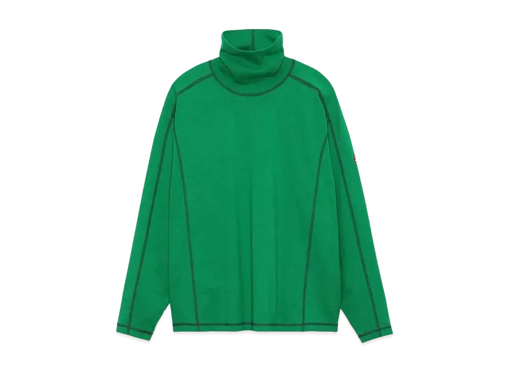 Cav Empt (C.E) TURTLE NECK HEAVY LONG SLEEVE T "Green"