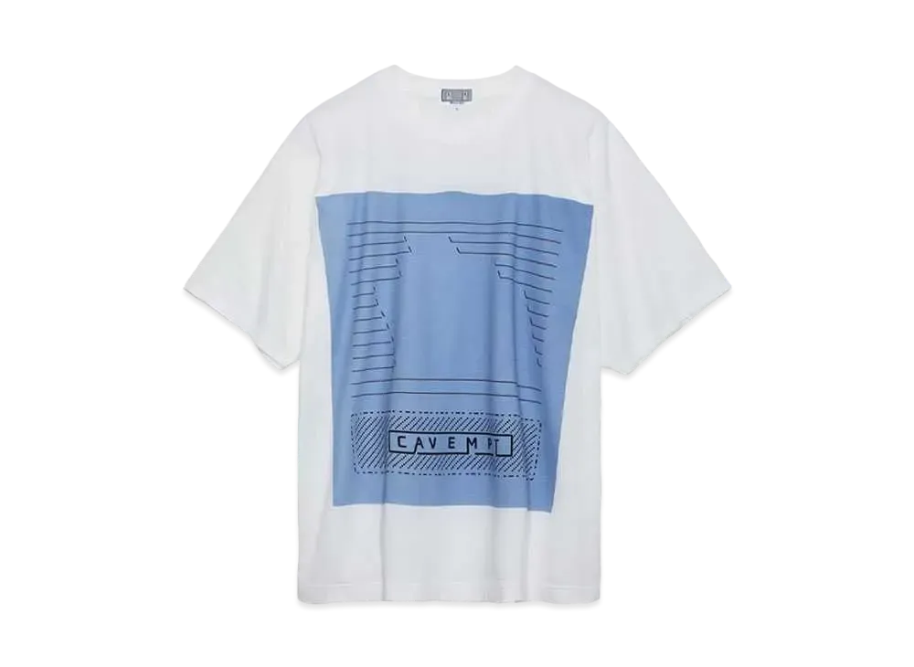 Cav Empt (C.E) ASCII ZIGGURAT BIG T "White"