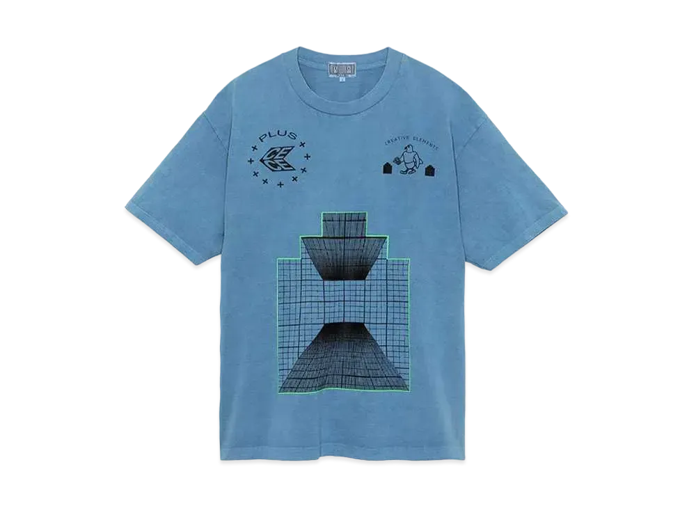 Cav Empt (C.E) OVERDYE CREATIVE ELEMENTS T "Blue"