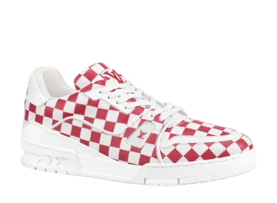 NIGO × Louis Vuitton Trainer Sneaker Plain Calf Leather "Noir"