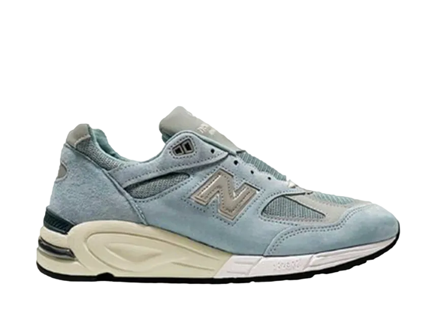 キス × ニューバランス 990V2 "ストームブルー"