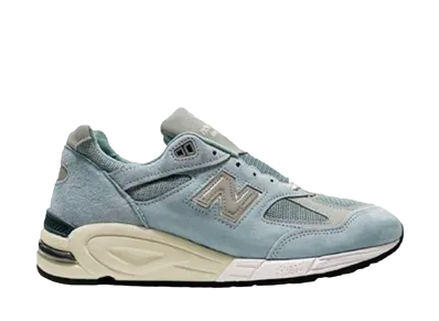 KITH × New Balance 990V2 "Storm Blue"