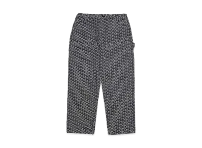 Supreme Monogram Double Knee Denim Painter Pant "Black"