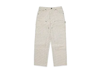 Supreme Monogram Double Knee Denim Painter Pant "Tan"