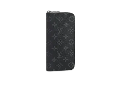 Louis Vuitton Zippy Wallet Vertical Monogram Eclipse