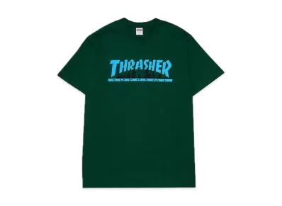 Supreme / Thrasher® Skyline Tee "Dark Green"
