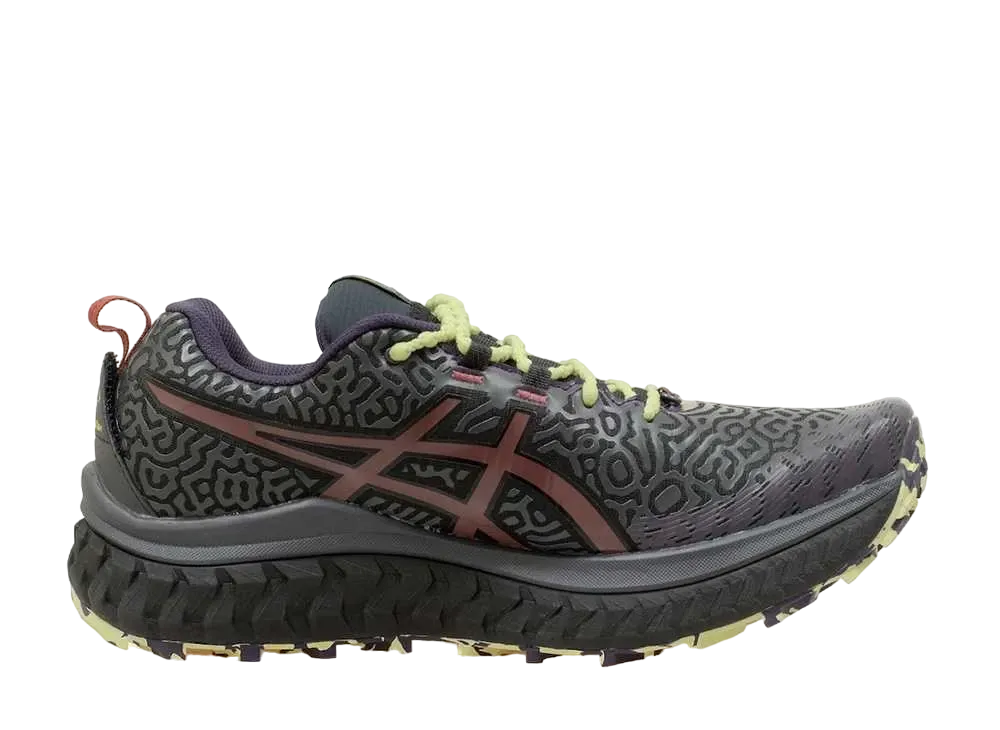 ブレインデッド × アシックス トラブーコ マックス "オーガニック カオス デザイン"