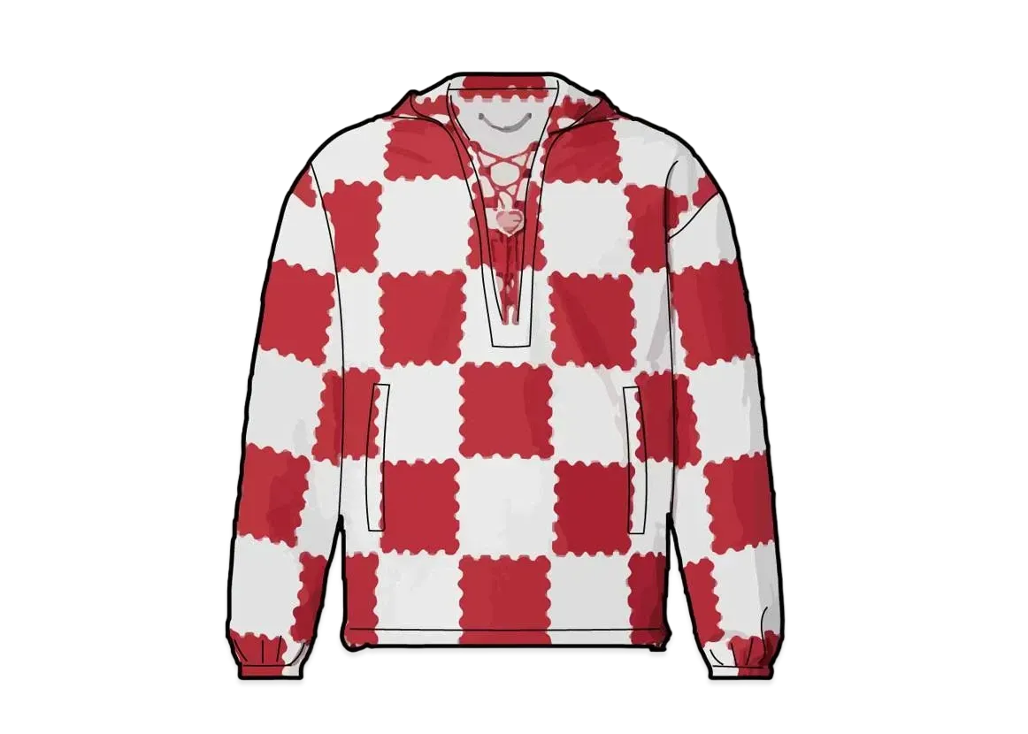 Louis Vuitton x NIGO DAMIER LACES WINDBREAKER "Red"