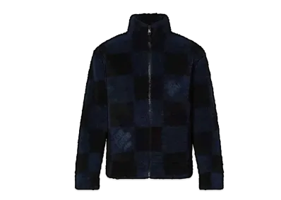 Louis Vuitton x NIGO ALL OVER DAMIER FLEECE BLOUSON "Navy"