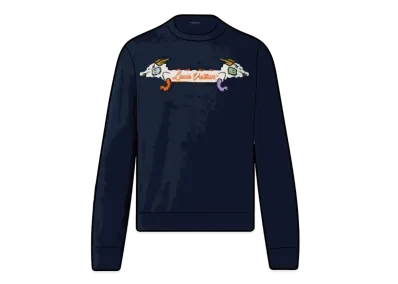 Louis Vuitton x NIGO GRAPHIC CREWNECK "Navy"