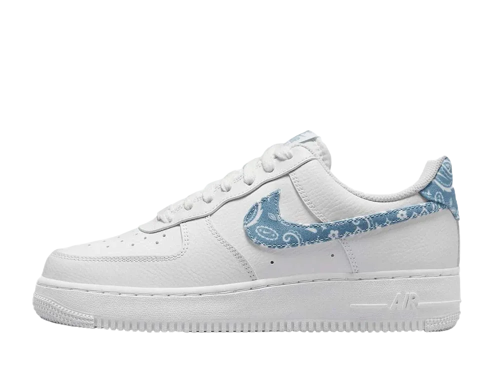 Nike Women's Air Force 1 Low '07 Essential "Blue Paisley"