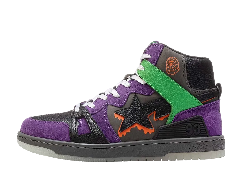 A BATHING APE®︎ BAPE STA 93 Hi Halloween "Purple"