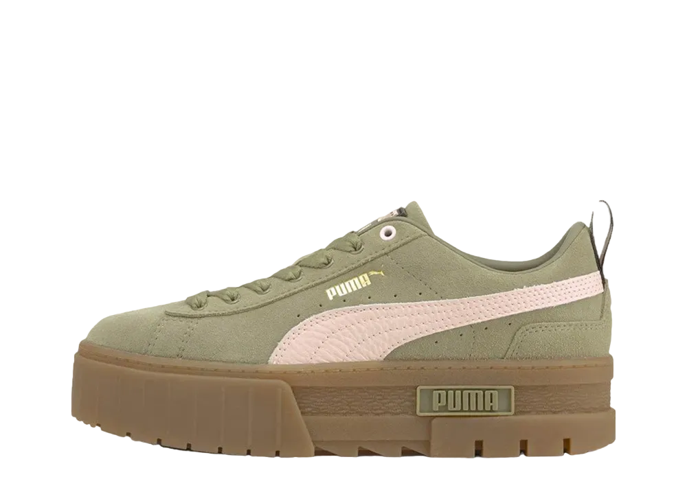 プーマ ウィメンズ メイズ "ガム/グリーン"