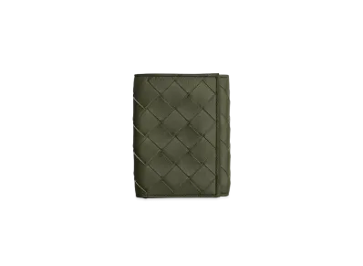Bottega Veneta Trifold Flap Wallet "Camping"