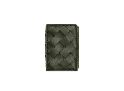 Bottega Veneta Tiny Trifold Wallet "Camping Mirabelle"