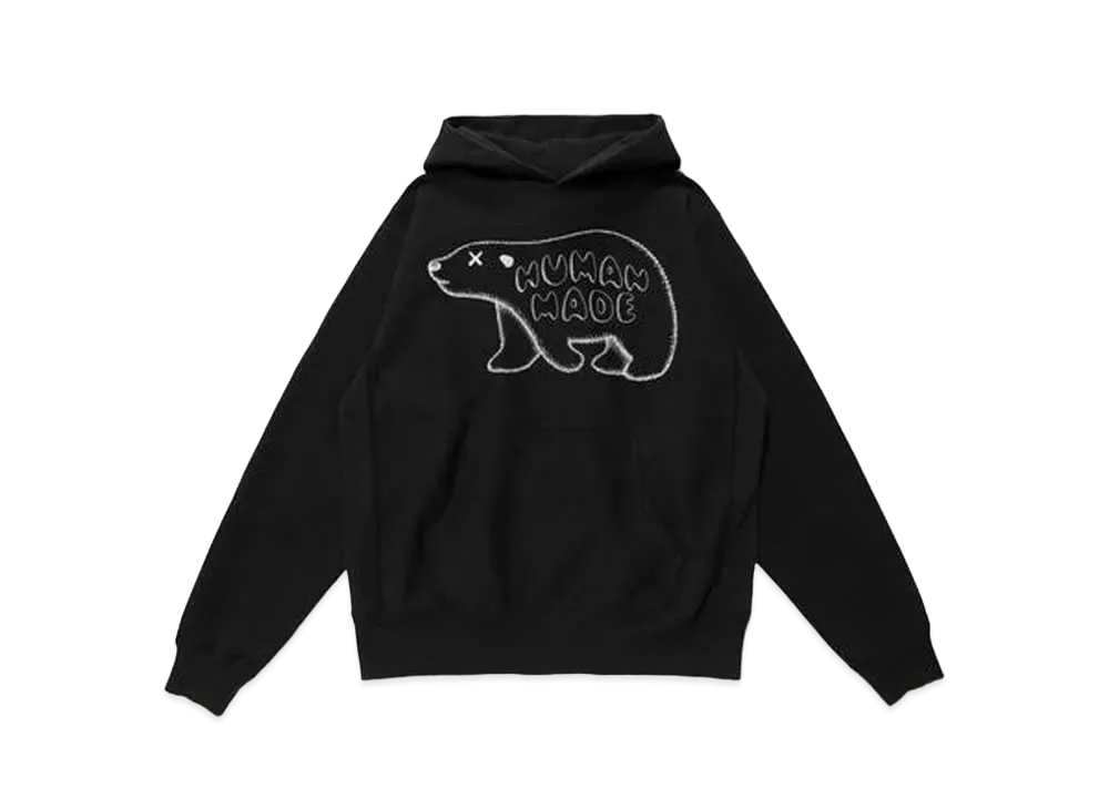 HUMAN MADE x KAWS HOODIE #2 "Black"