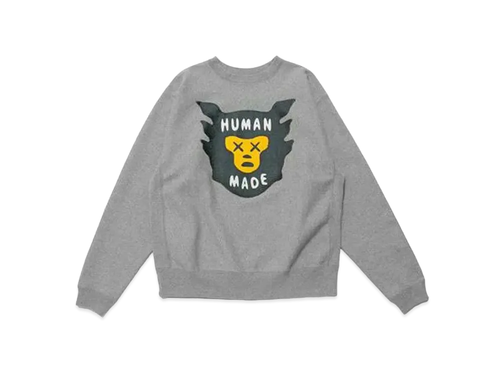 HUMAN MADE x KAWS SWEATSHIRT #1 "Grey"