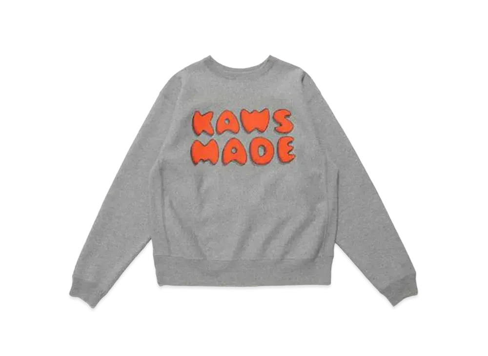 HUMAN MADE x KAWS SWEATSHIRT #3 "Grey"