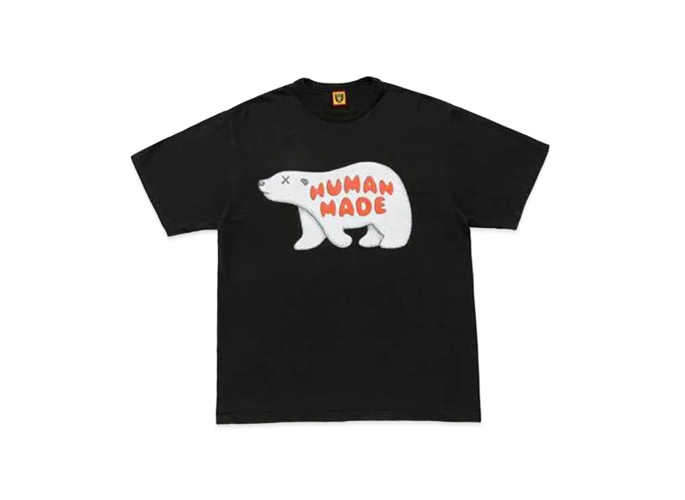 HUMAN MADE x KAWS T-SHRIT #2 "Black"