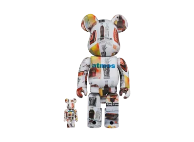 Bearbrick atmos × Coca-Cola TYPE-5 100% & 400%