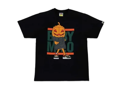 A BATHING APE HALLOWEEN BABY MILO TEE "Black"