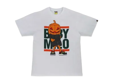 A BATHING APE HALLOWEEN BABY MILO TEE "White"