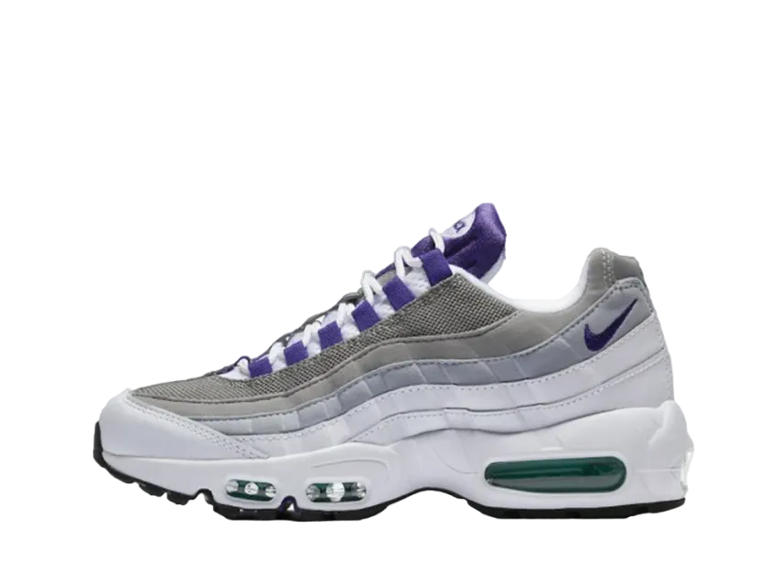 ナイキ ウィメンズ エアマックス95 "ホワイト/コートパープル"