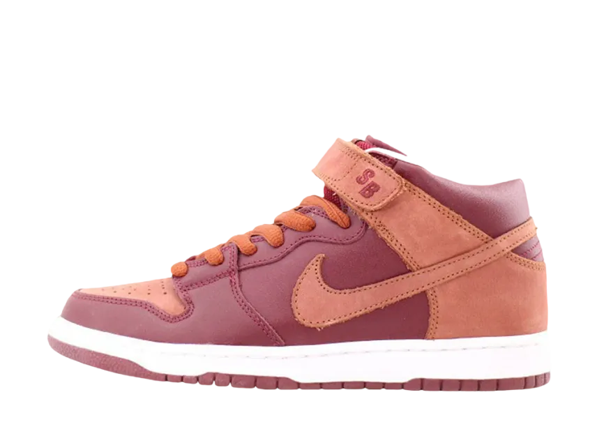 ナイキ SB ダンク ミッド チーム レッド ポニー